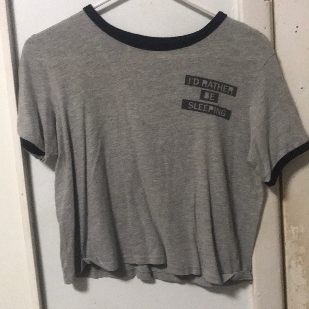 Gray top